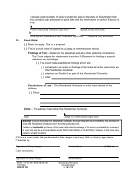 Form GDN M104 Residential Schedule (Guardianship) - Washington, Page 12