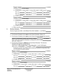 Form GDN M104 Residential Schedule (Guardianship) - Washington, Page 6