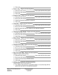 Form GDN M104 Residential Schedule (Guardianship) - Washington, Page 8