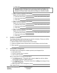 Form GDN M104 Residential Schedule (Guardianship) - Washington, Page 9
