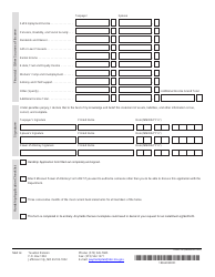 Form 5708 Hardship Installment Agreement Application - Missouri, Page 4