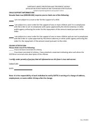 Application for Detoxification Technician Certification - Nevada, Page 2