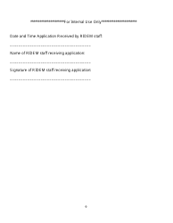 Large Whale Gear Modification Assistance Plan Affidavit and Application for Eligible Fishery Participants From Rhode Island - Rhode Island, Page 9