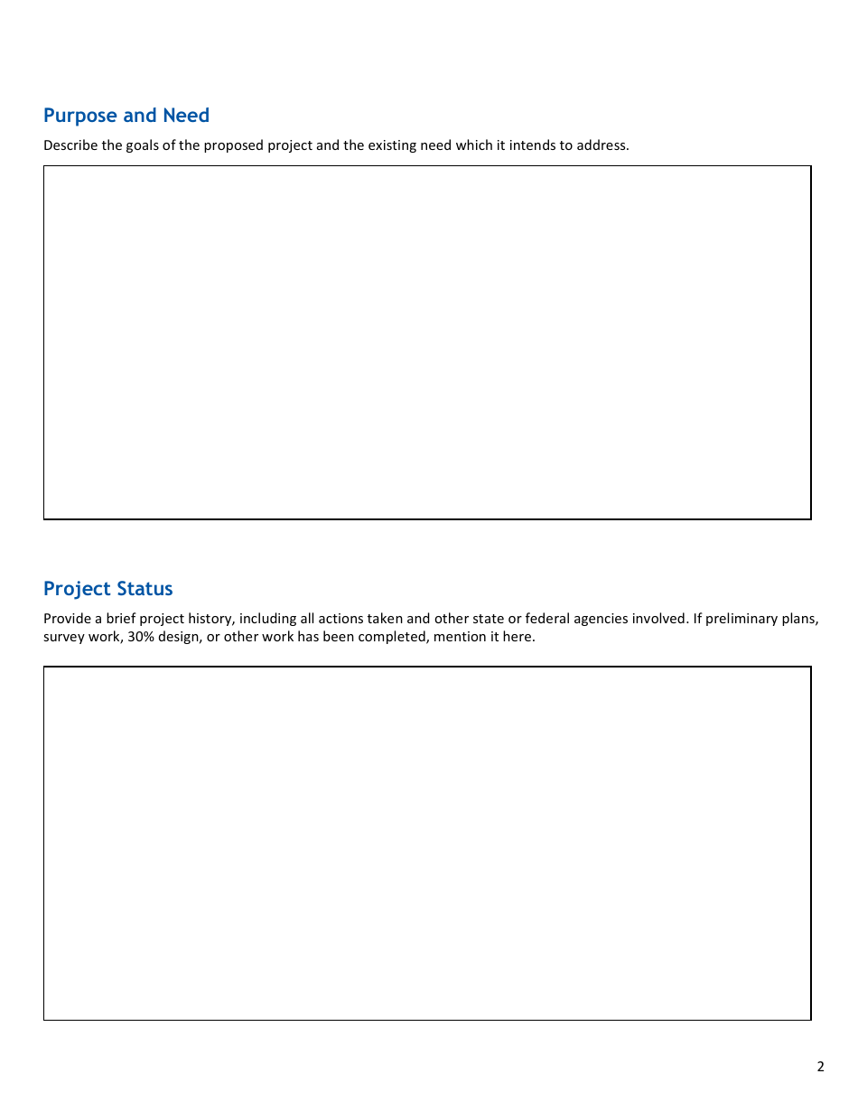 Transportation Alternatives Program Project Application - Washington, D.C., Page 2