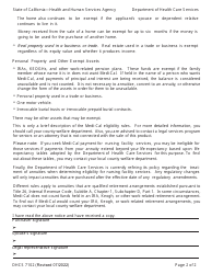 Form DHCS7102 Notice Regarding Standards for Medi-Cal Eligibility and Recovery for Distribution by Insurers, Agents, and Brokers - California, Page 2