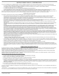 IRS Formulario 433-D Plan De Pago a Plazos (Spanish), Page 4