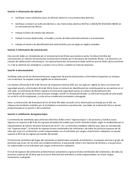 Formulario De Solicitud Del Programa De Reembolso Para Vehiculos Electricos De Illinois - Illinois (Spanish), Page 4