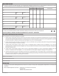 Form MO375-0892 Application for Navigator License - Missouri, Page 3