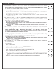 Form MO375-0976 Application for Navigator License Renewal - Missouri, Page 2