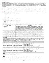 Form AO213P Request for Payee Information and Tin Certification, Page 2