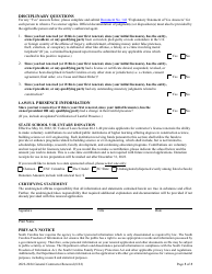 Form 176 General Contractor&#039;s Renewal Form - South Carolina, Page 3