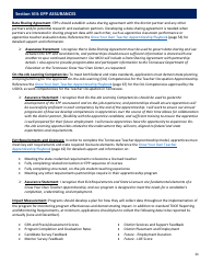 Tennessee Teacher Apprenticeship Application - Tennessee, Page 11