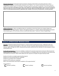 Tennessee Teacher Apprenticeship Application - Tennessee, Page 4
