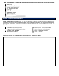 Tennessee Teacher Apprenticeship Application - Tennessee, Page 7