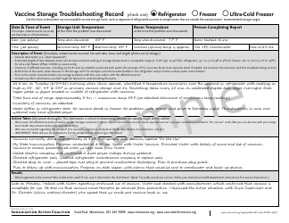 Form F-670 Temperature Log for Refrigerator - Fahrenheit - Mississippi, Page 4