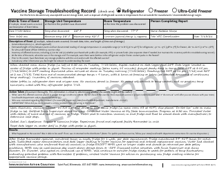 Form F-670 Temperature Log for Refrigerator - Fahrenheit - Mississippi, Page 5