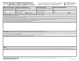 Form F-670F Temperature Log for Freezer - Fahrenheit - Mississippi, Page 3