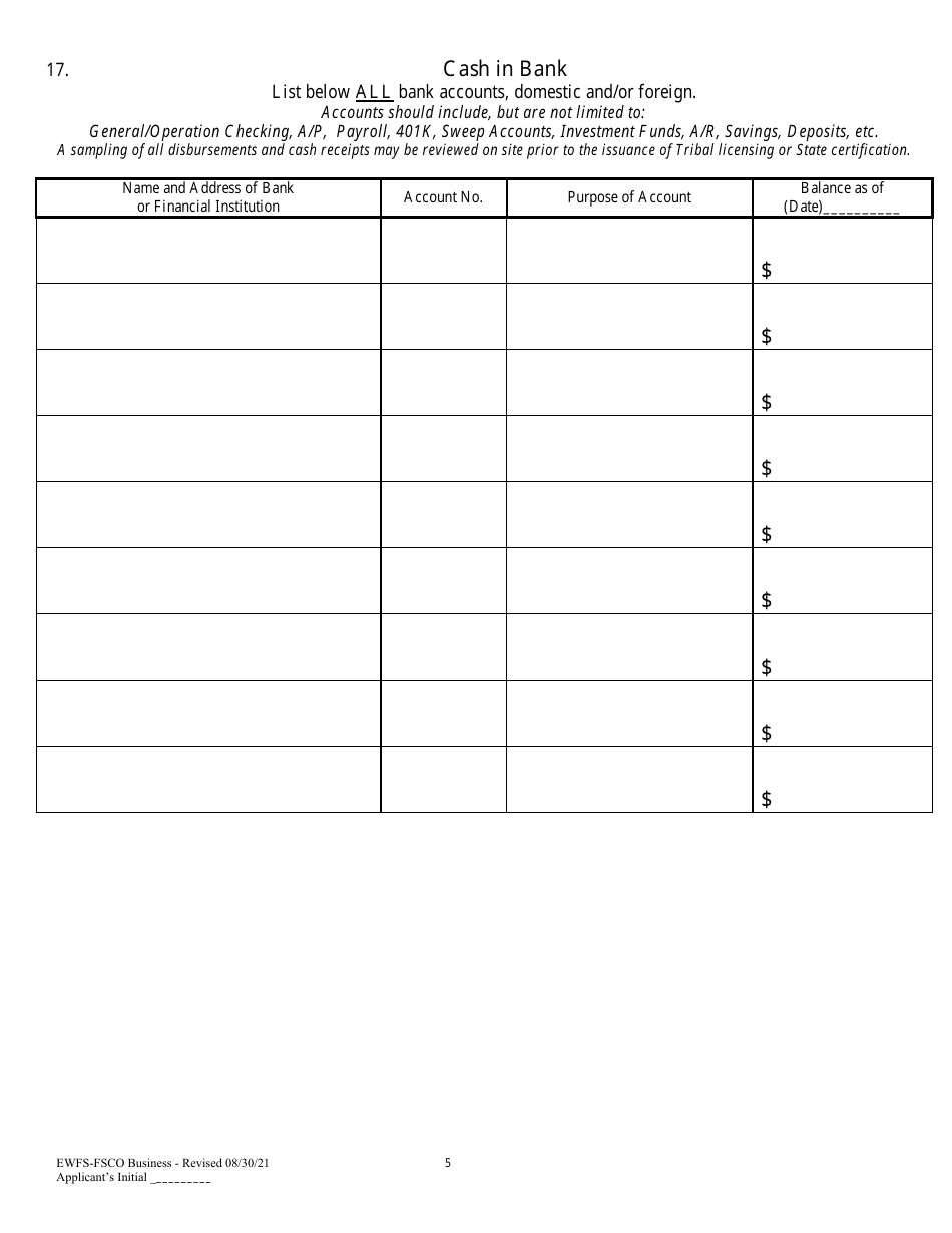 Fantasy Sorts Contest Operator Application - Arizona, Page 8