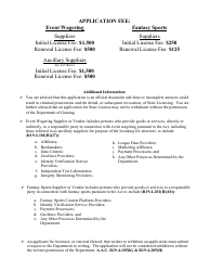 Supplier Application - Arizona, Page 2
