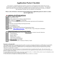 Supplier Application - Arizona, Page 3