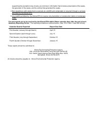 Instructions for Form SW Solid Waste Management Fees Forms - Illinois, Page 3