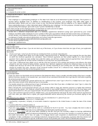 Form RS5025-A Tiers 3, 4, 5 &amp; 6 Loan Application (For Members Covered by Articles 14, 15 or 22) - New York, Page 4