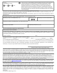 Form RS6399 Retirement Option Election Form - New York, Page 2