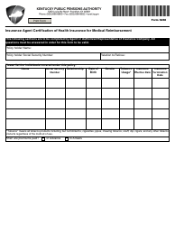 Form 6260 Medicare Secondary Payer Application for Medical Insurance Reimbursement - Kentucky, Page 7
