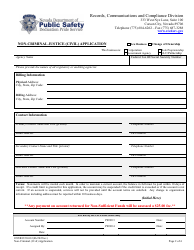 Form 0505RCCD-012 Non-criminal Justice (Civil) Application - Nevada, Page 2