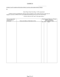 professional Services Agreement (Psa) - Annual Project - Lee County, Florida, Page 6