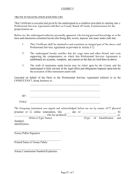 professional Services Agreement (Psa) - Annual Project - Lee County, Florida, Page 9