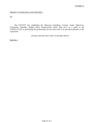 professional Services Agreement (Psa) - Individual Project - Lee County, Florida, Page 7