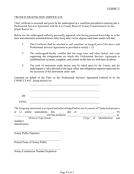 professional Services Agreement (Psa) - Individual Project - Lee County, Florida, Page 8
