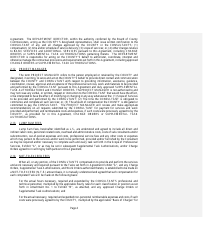 Professional Services Agreement - Lee County, Florida, Page 4