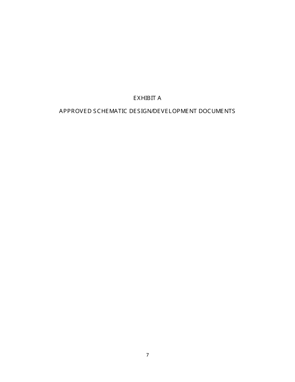 Design-Build Agreement Construction Phase Amendment - Lee County, Florida, Page 7