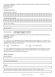 Form SET(GT) Application for Settlement for a Person Granted Limited Leave Under the Dedicated Grenfell Immigration Policy for Survivors - United Kingdom, Page 13