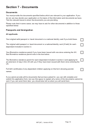 Form SET(GT) Application for Settlement for a Person Granted Limited Leave Under the Dedicated Grenfell Immigration Policy for Survivors - United Kingdom, Page 19