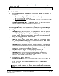 Commercial Building (New Construction, Alterations/Remodeling, Additions, Accessory Structures, and Modular) Application and Permitting Guide - Lee County, Florida, Page 4