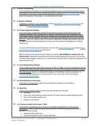 Commercial Building (New Construction, Alterations/Remodeling, Additions, Accessory Structures, and Modular) Application and Permitting Guide - Lee County, Florida, Page 8