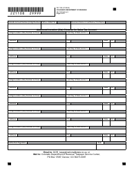 Form DR1108 Business Tax Account Closure Form - Colorado, Page 2