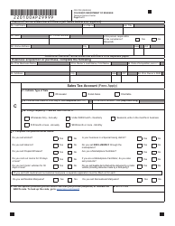 Form CR0100 Colorado Sales Tax and Withholding Account Application - Colorado, Page 8