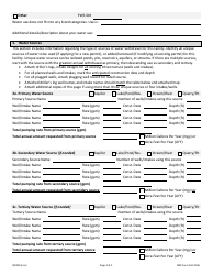 DNR Form 542-3106 Water Use Permit Application - Iowa, Page 4