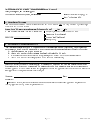 DNR Form 542-3106 Water Use Permit Application - Iowa, Page 5