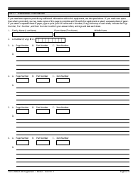 USCIS Form I-600A (I-600) Supplement 1 Listing of Adult Member of the Household, Page 8