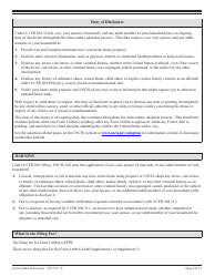 Instructions for USCIS Form I-600A Application for Advance Processing of an Orphan Petition, Page 9