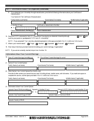 USCIS Form I-600A Application for Advance Processing of an Orphan Petition, Page 3