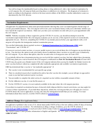 Instructions for USCIS Form I-693 Report of Medical Examination and Vaccination Record, Page 11