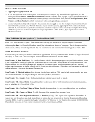 Instructions for USCIS Form I-693 Report of Medical Examination and Vaccination Record, Page 3