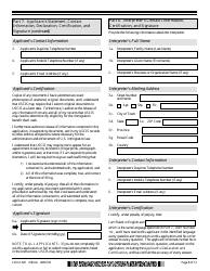 USCIS Form I-601 Application for Waiver of Grounds of Inadmissibility, Page 8
