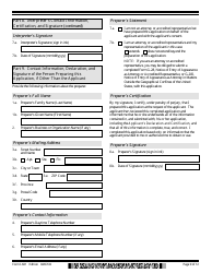 USCIS Form I-601 Application for Waiver of Grounds of Inadmissibility, Page 9